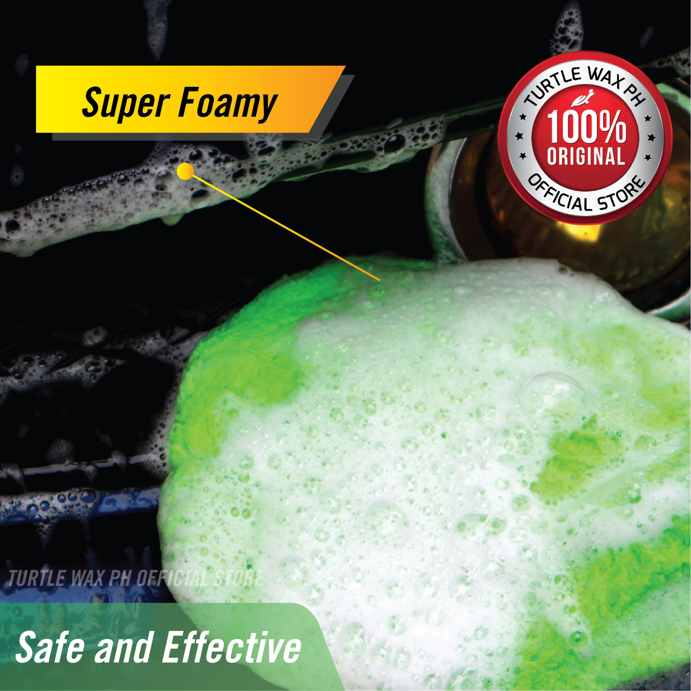 TWA 123 TW Dual Action Microfibre Wash Mitt